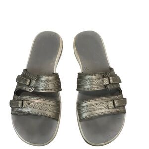 Cloudsteppers by Clarks Peeter Breeze Piper Slide Sandals 8
